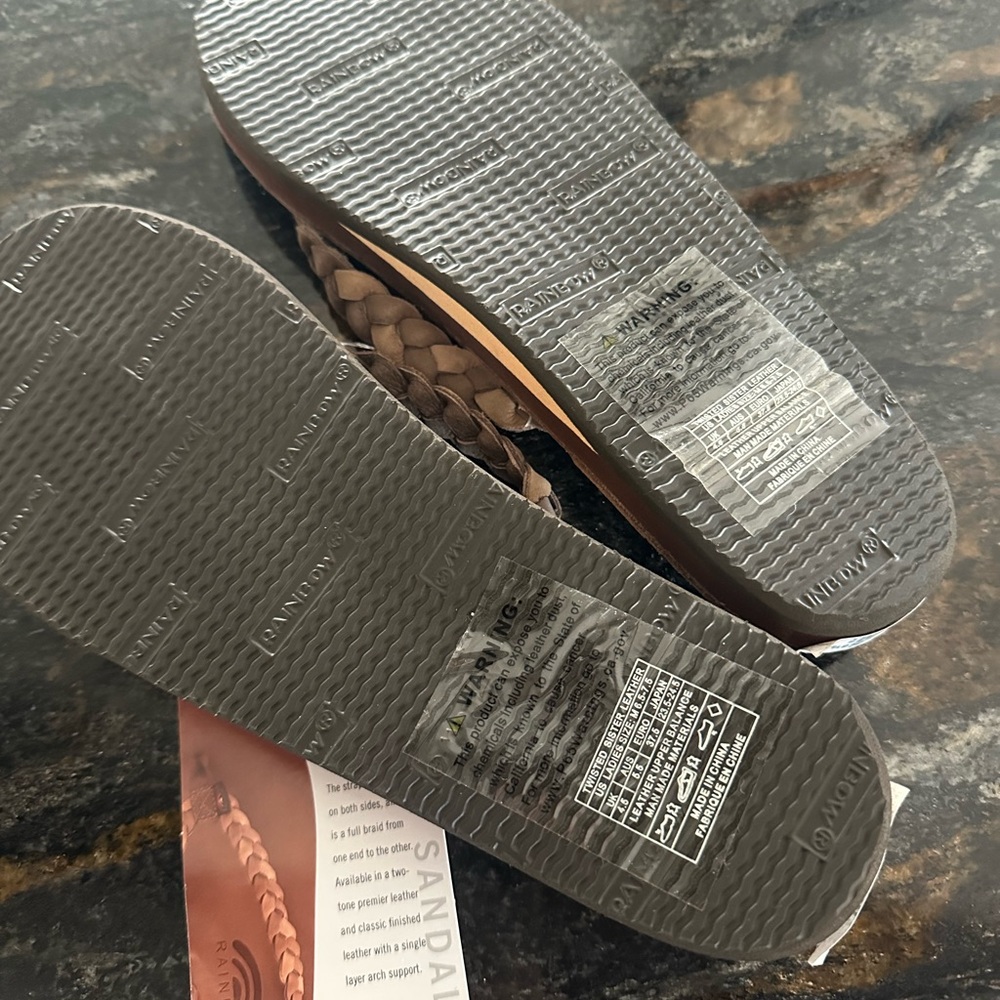 Rainbow Women's Braided Sandals - Picture 5 of 5